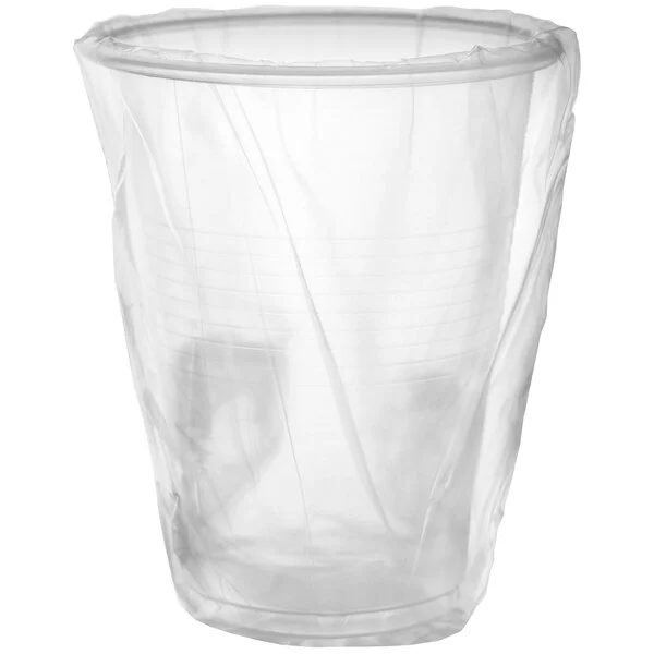 PLASTIC CUP 9 OZ INDIVIDUALLY WRAPPED