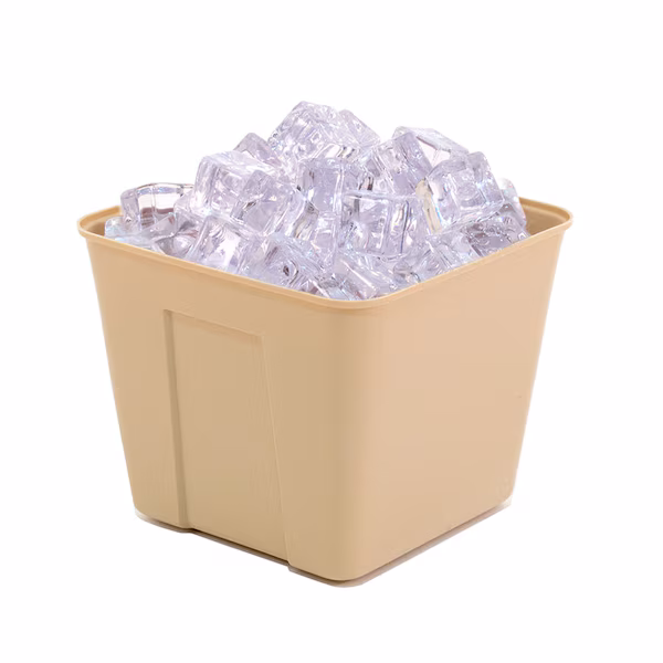 ICE BUCKET SQUARE 3QT BEIGE