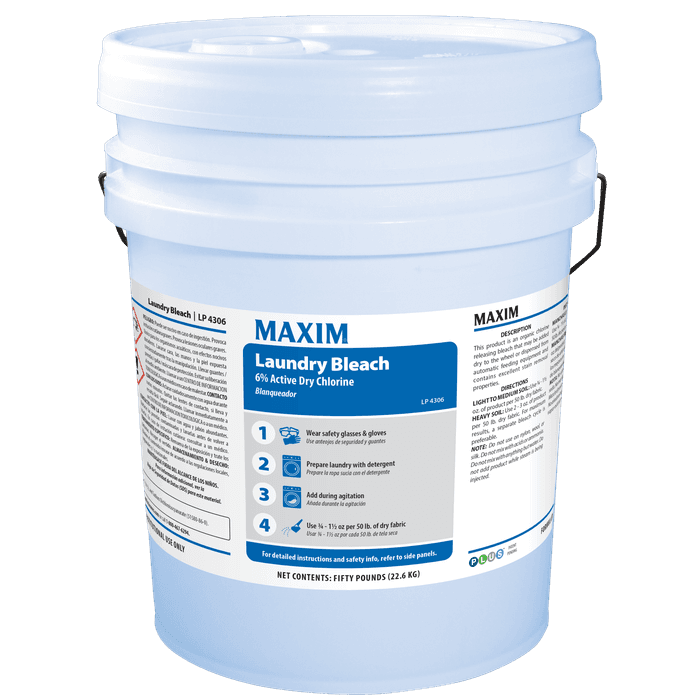 BLEACH FOR LAUNDRY 5 GALLONS MAXI