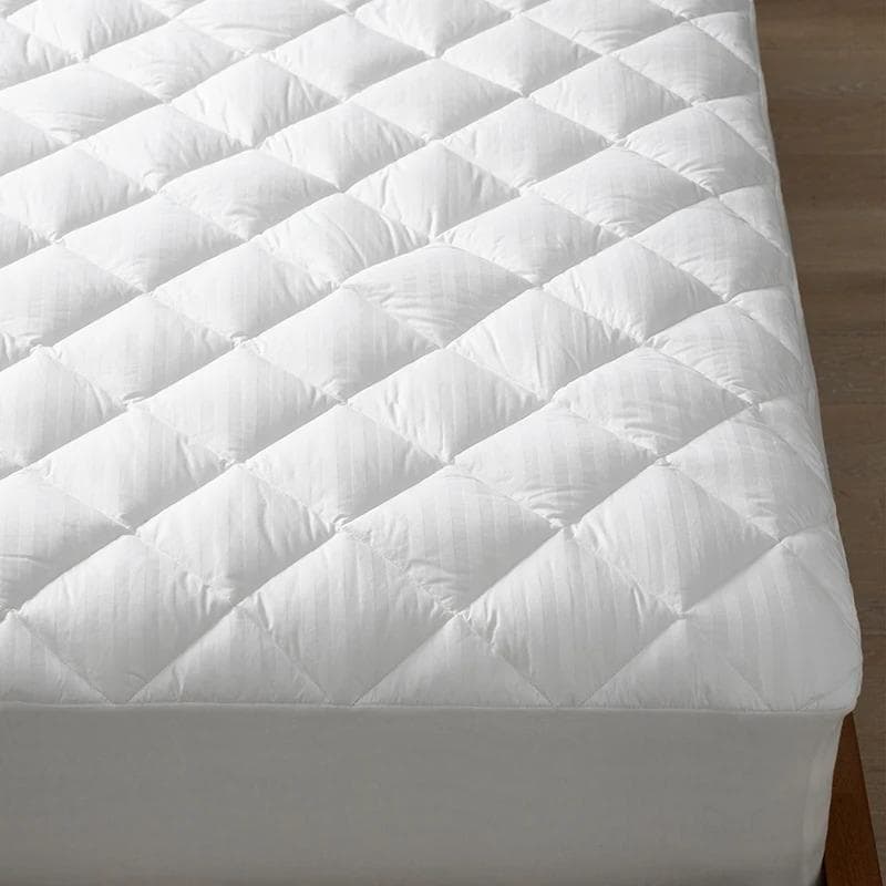 MATTRESS PAD QUILTED KING WATERPROOF
